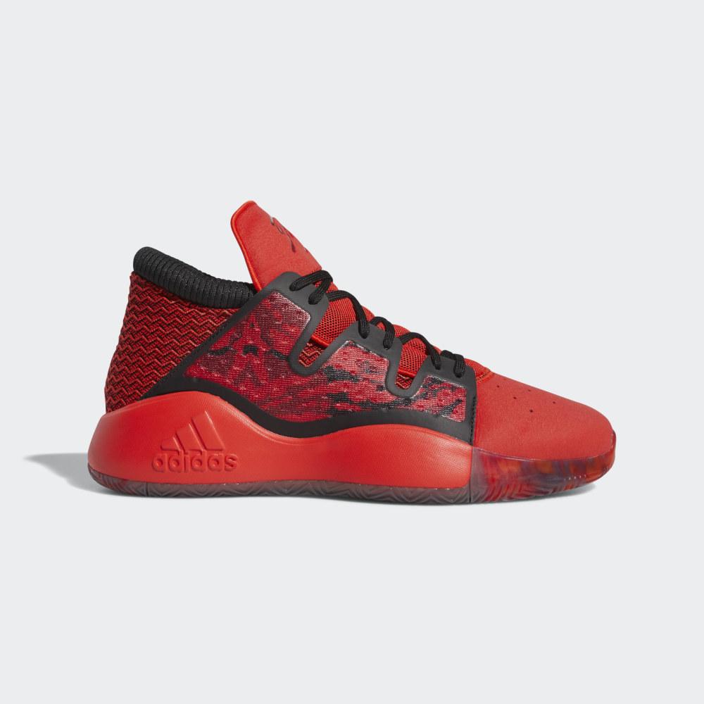 Adidasi Baschet Adidas Pro Vision Select Player Edition Barbati Romania - Rosii/Visinii/Negrii EE686